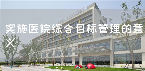 实施医院综合目标管理的意义(图1) 实施医院综合目标管理的意义(图1)